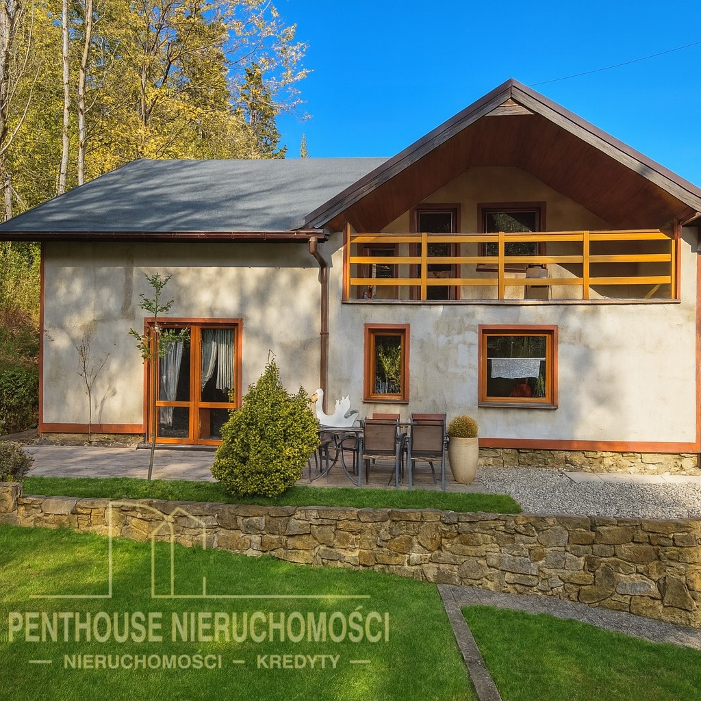 DOM W OTOCZENIU LASU