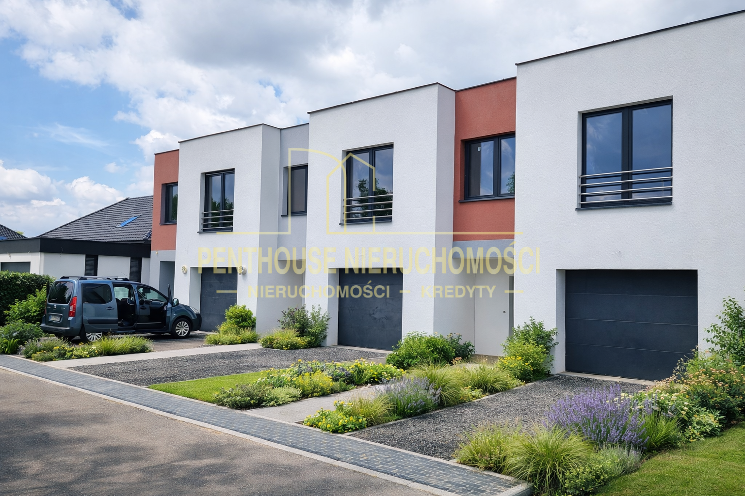 ZABUDOWA SZEREGOWA-GARAŻ