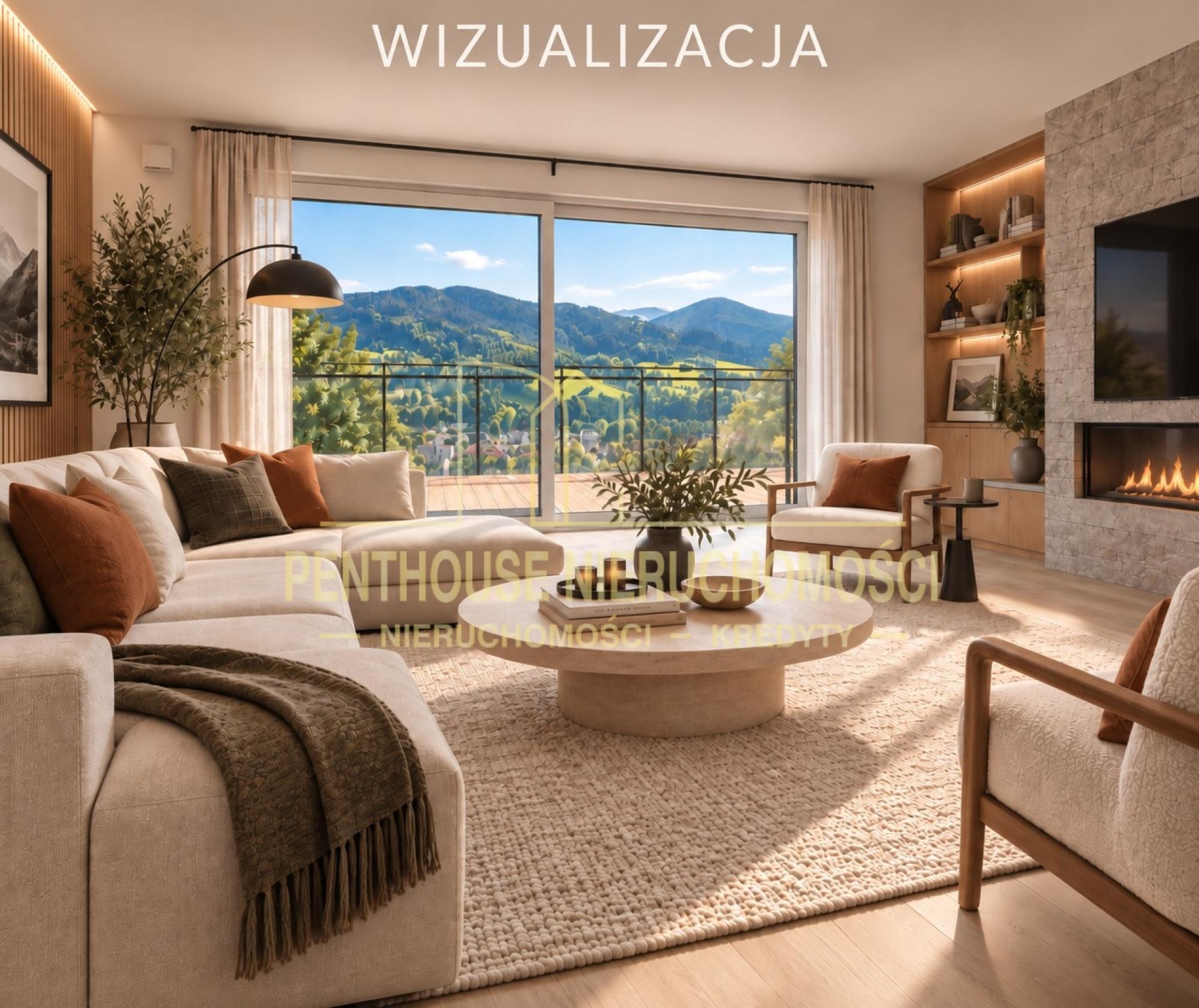 Z PANORAMICZNYM WIDOKIEM