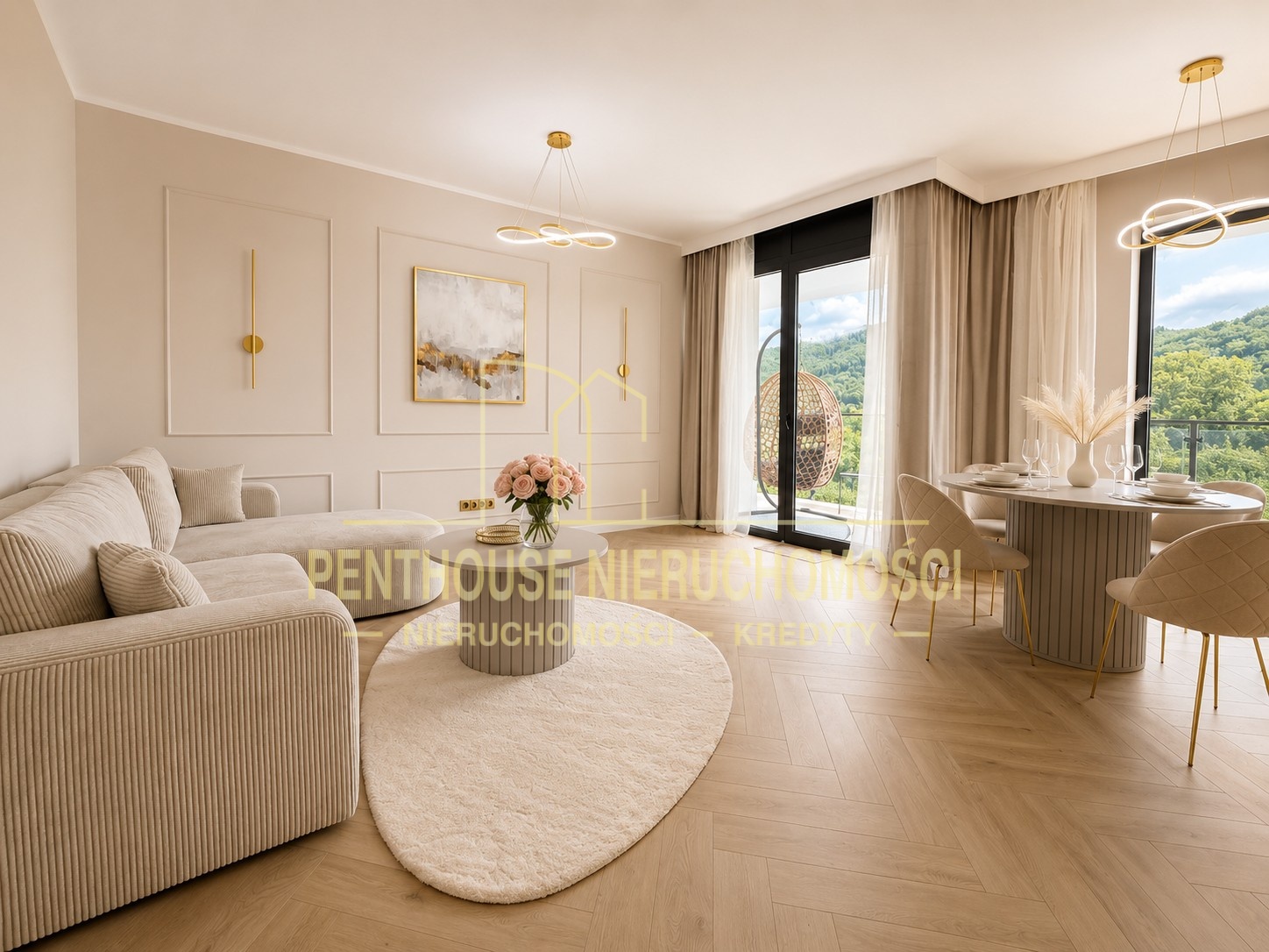 APARTAMENT Z PANORAMICZNYM WIDOKIEM